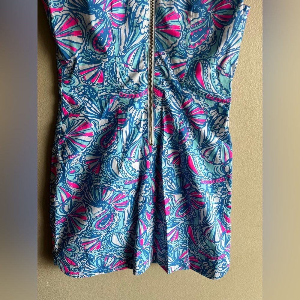 Lilly Pulitzer 20th Anniversary Collection Women’s mini Floral Dress Size 4 - Picture 10 of 11